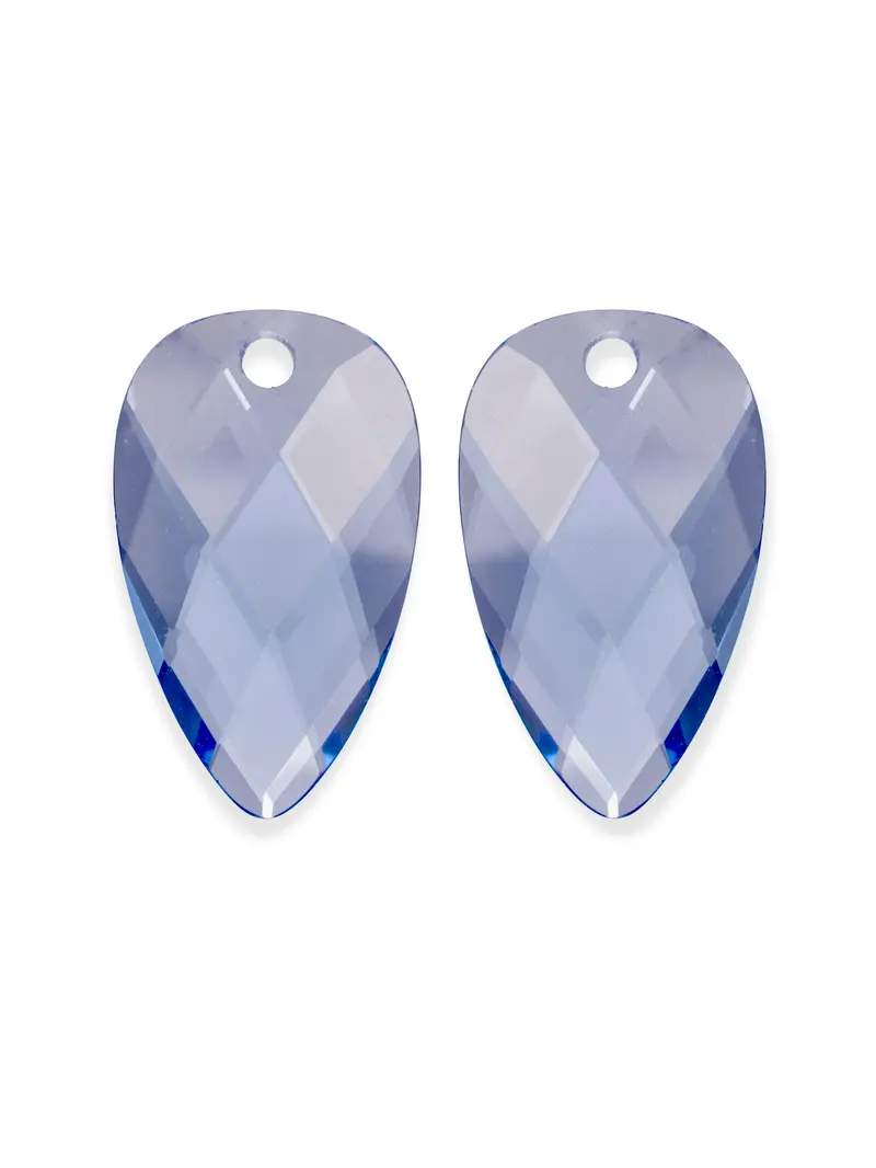 Oorbel Edelstenen Blossom Aquamarine