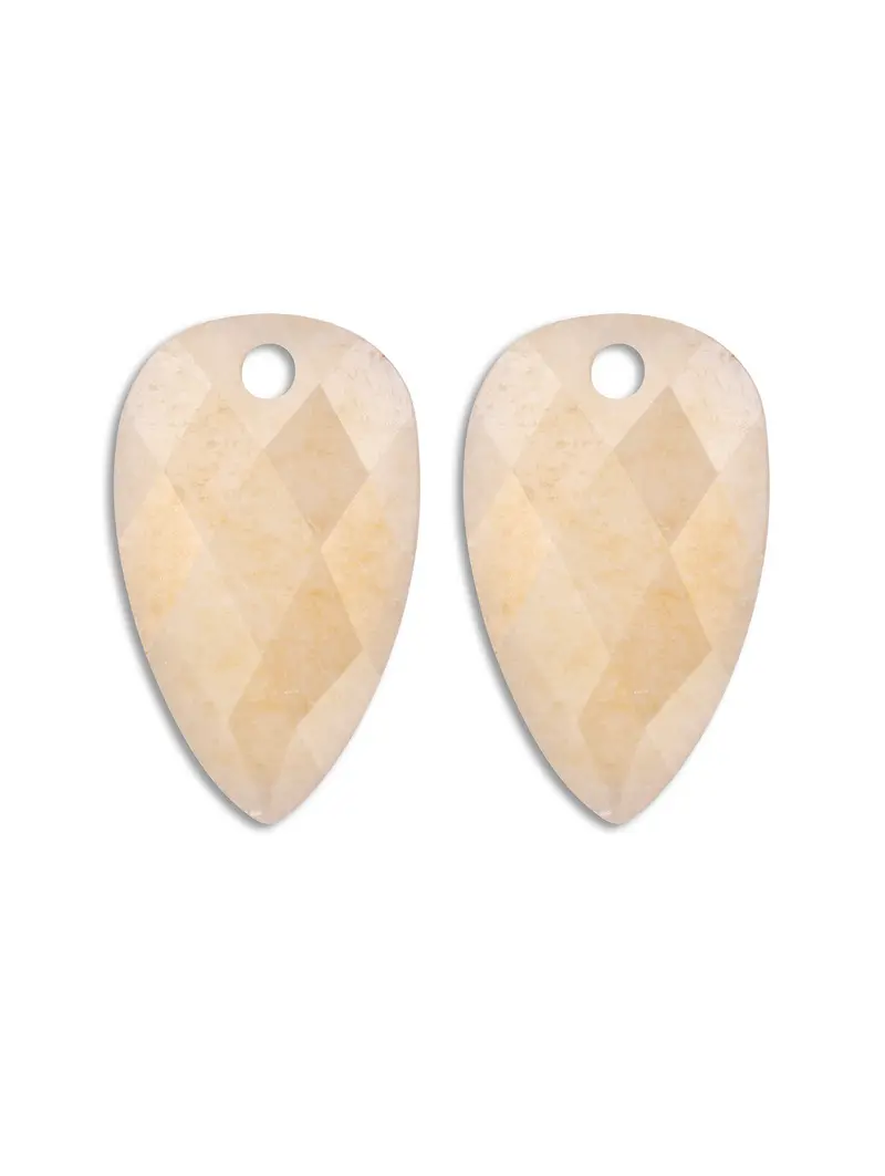 Oorbel Edelstenen Blossom Buttery Jade