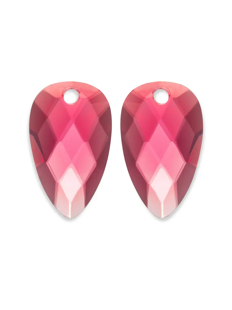 Oorbel Edelstenen Blossom Fuchsia Quartz
