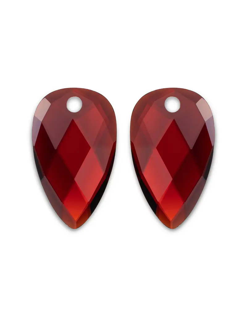 Oorbel Edelstenen Blossom Ruby Quartz