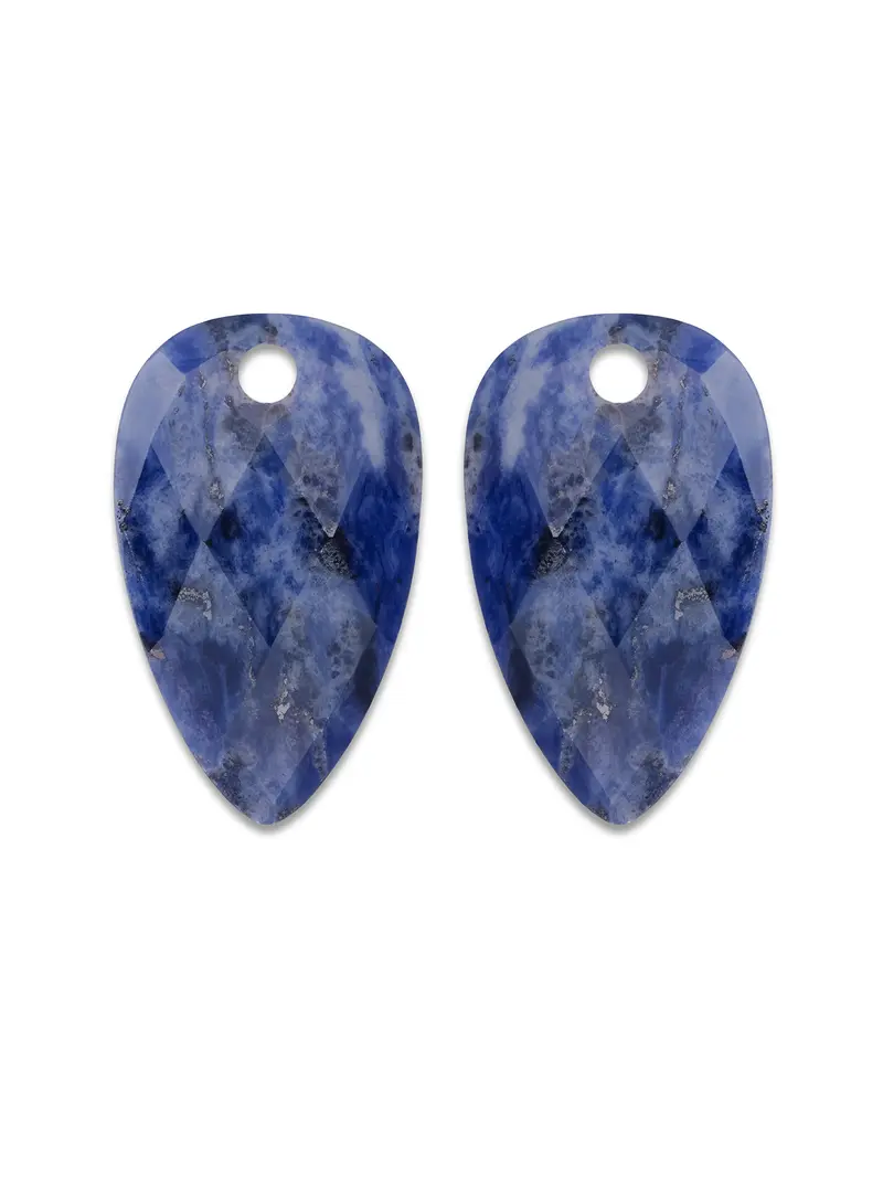 Oorbel Edelstenen Blossom Sodalite