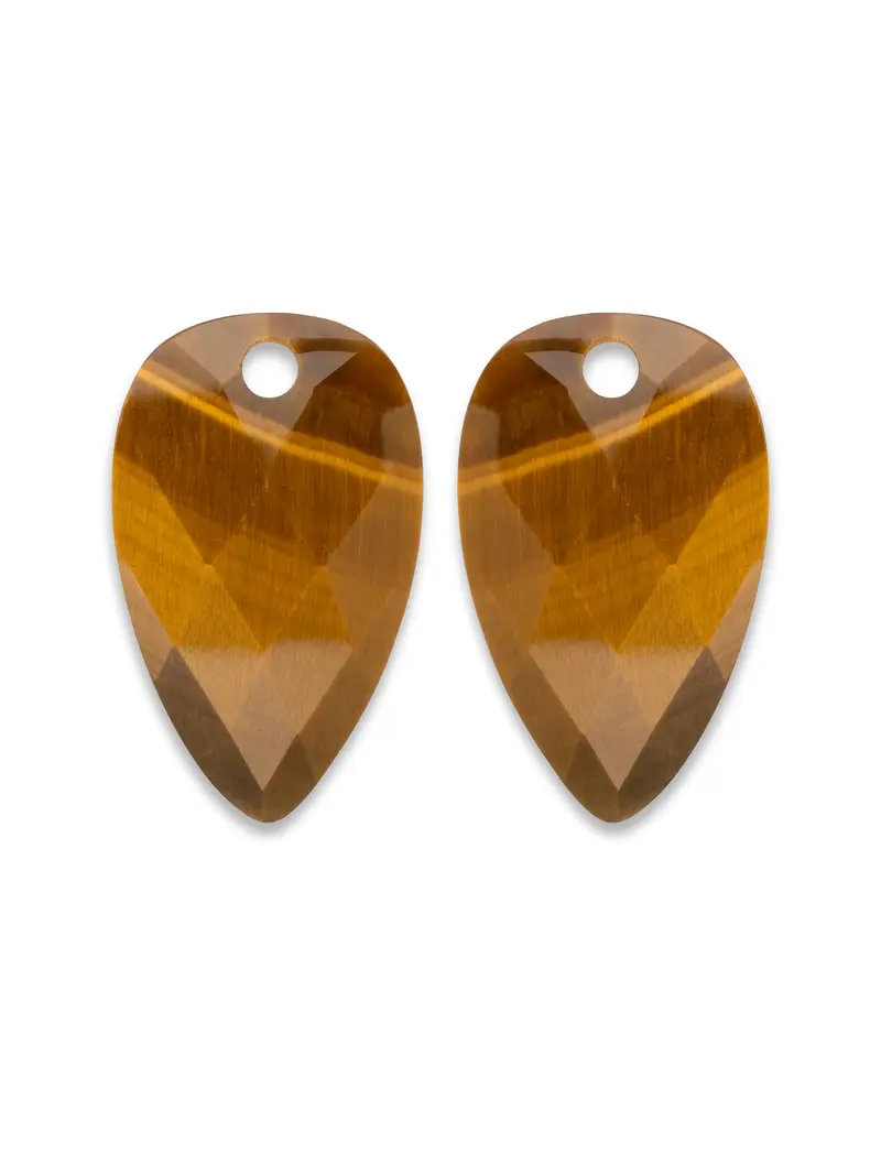 Oorbel Edelstenen Blossom Tiger Eye