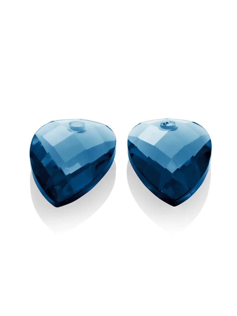 Oorbel Edelstenen Blossom Topaz Quartz