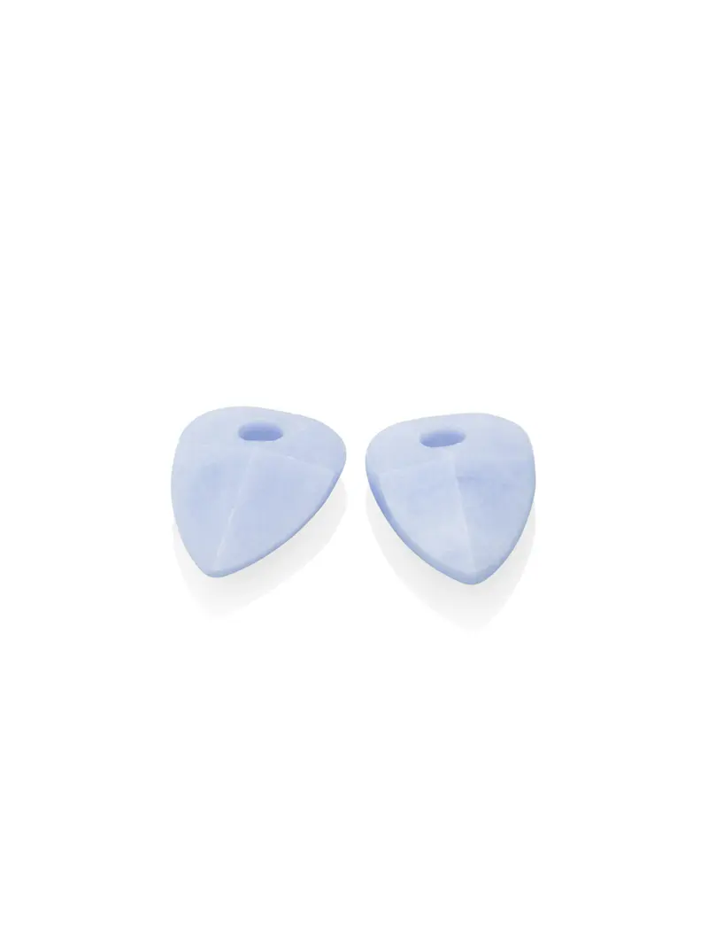Oorbel Edelstenen Blue Lace Agate Edge Mini