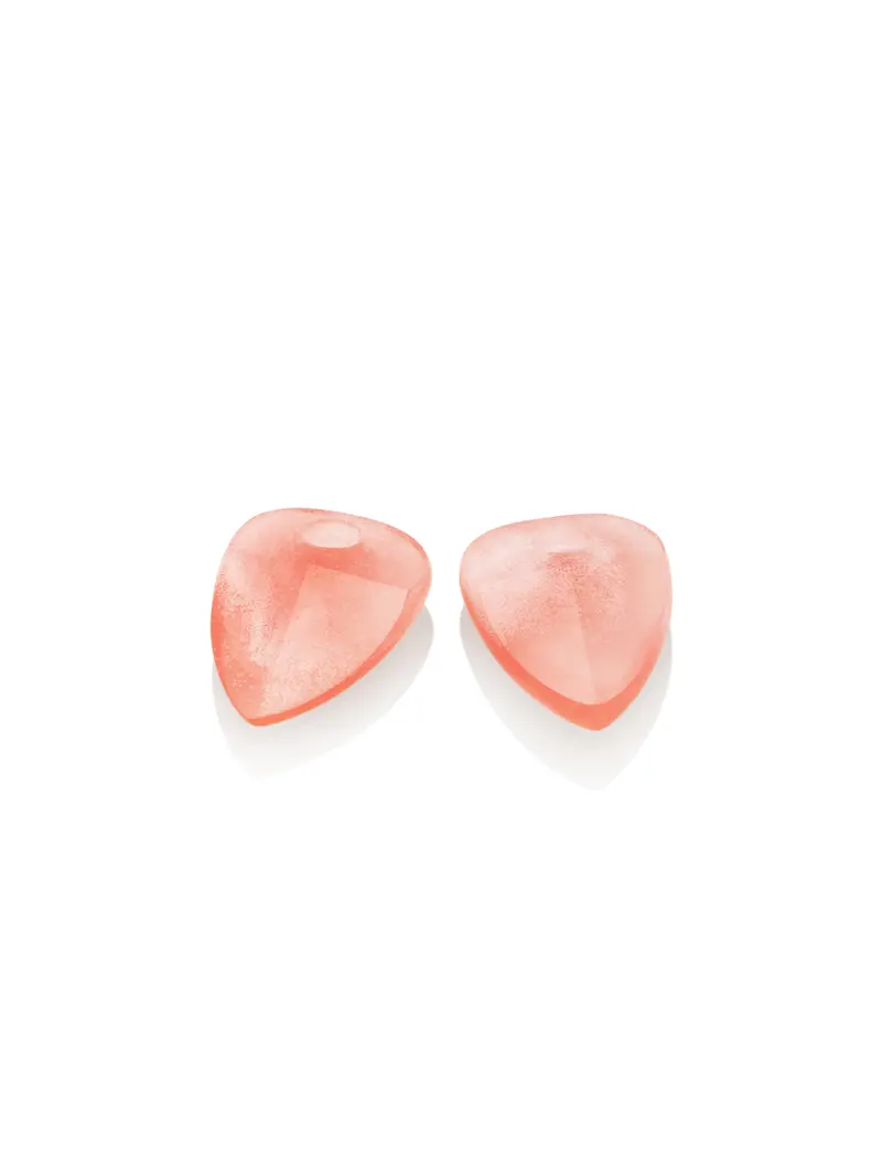 Oorbel Edelstenen Cherry Quartz Edge Mini