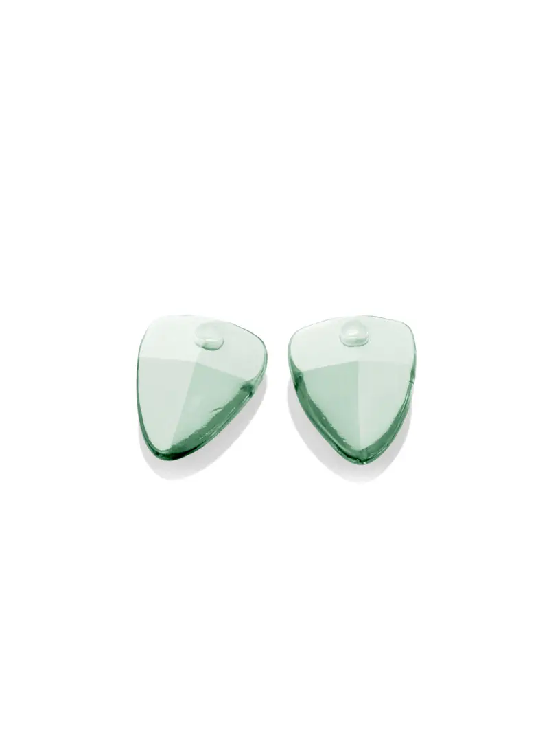 Oorbel Edelstenen Green Amethyst Edge Mini
