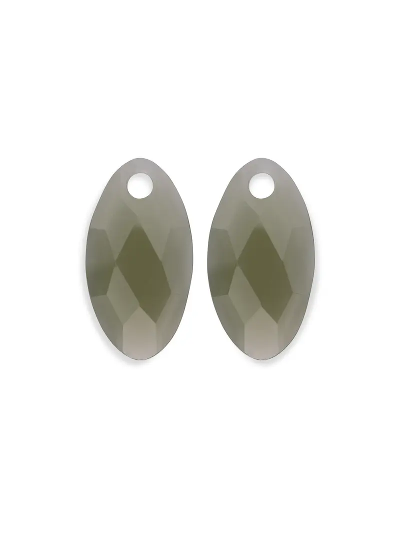 Oorbel Edelstenen Leaf Lime Jade