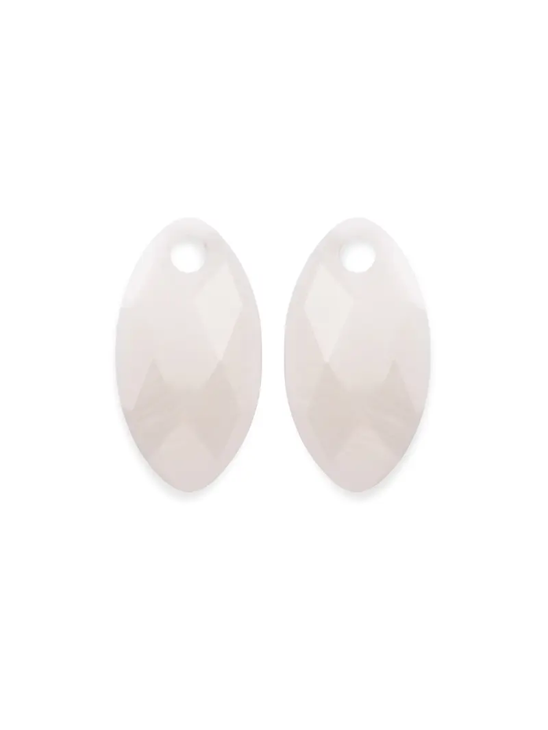 Oorbel Edelstenen Leaf Mother of Pearl