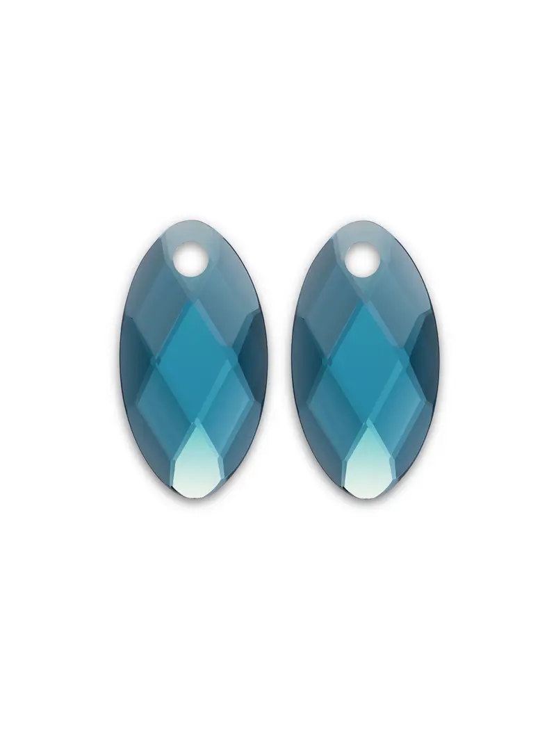 Oorbel Edelstenen Leaf Turquoise Quartz