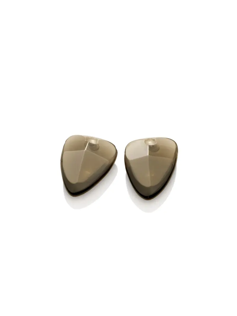 Oorbel Edelstenen Smoky Quartz Edge Mini