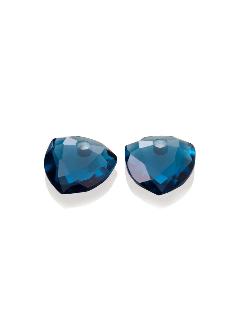 Oorbel Edelstenen Trillion Cut Topaz Quartz