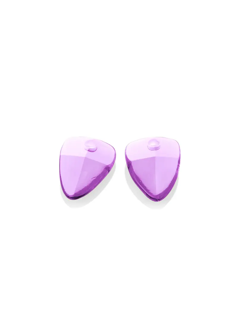 Oorbel Edelstenen Violet Quartz Edge Mini