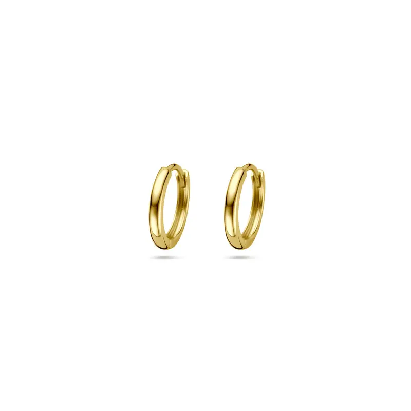 Oorbellen 10,5 mm 14K geelgoud