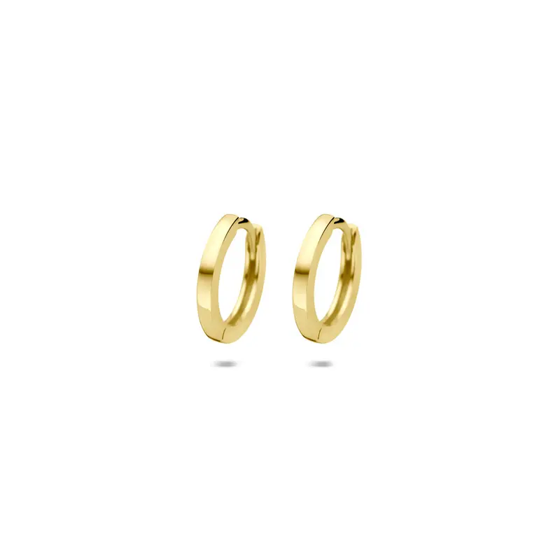 Oorbellen 11,5 mm 9K geelgoud