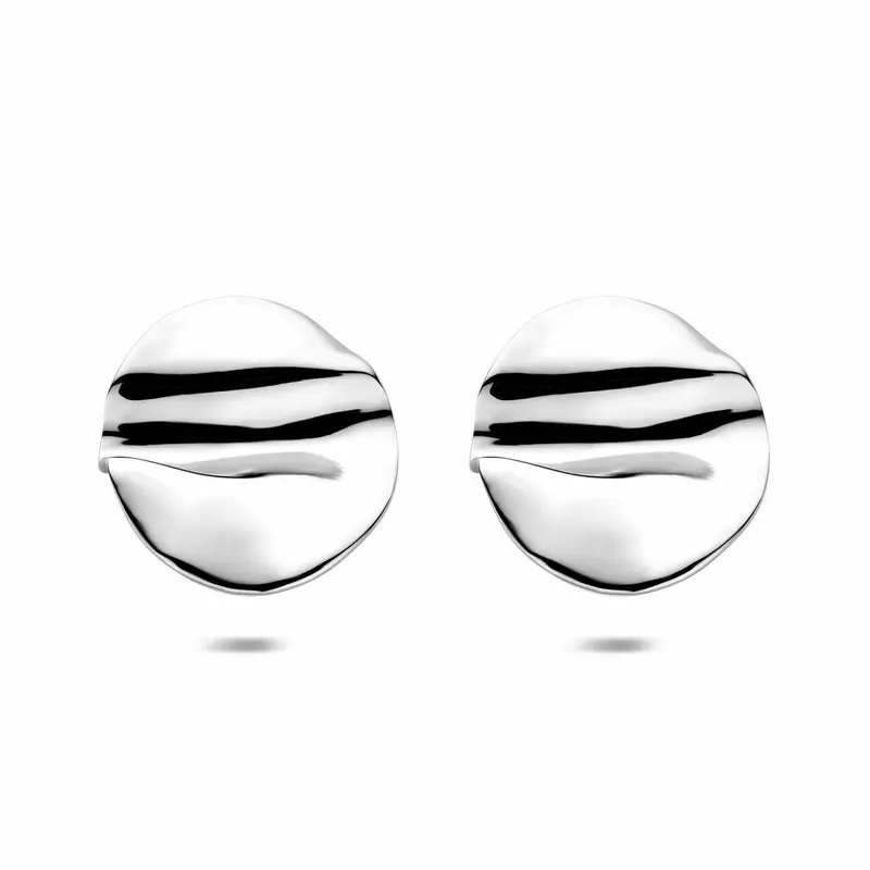 Oorbellen 28 mm edelstaal