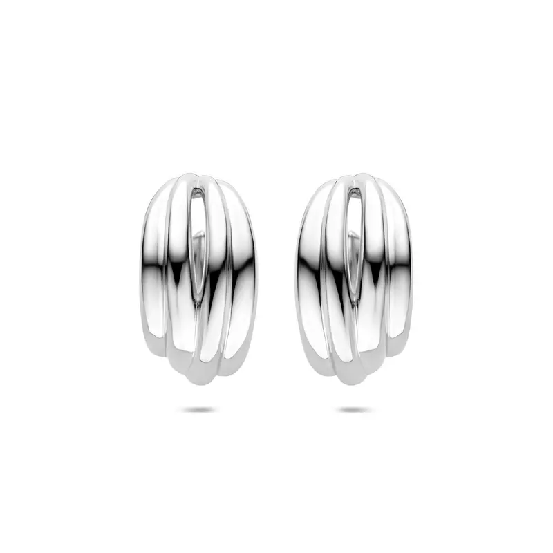 Oorbellen 30,5 mm zilver
