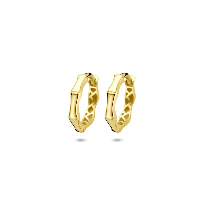 Oorbellen buis 2,5 mm 14K geelgoud