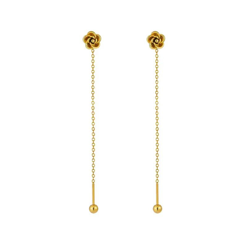 Oorbellen dangling rosabella