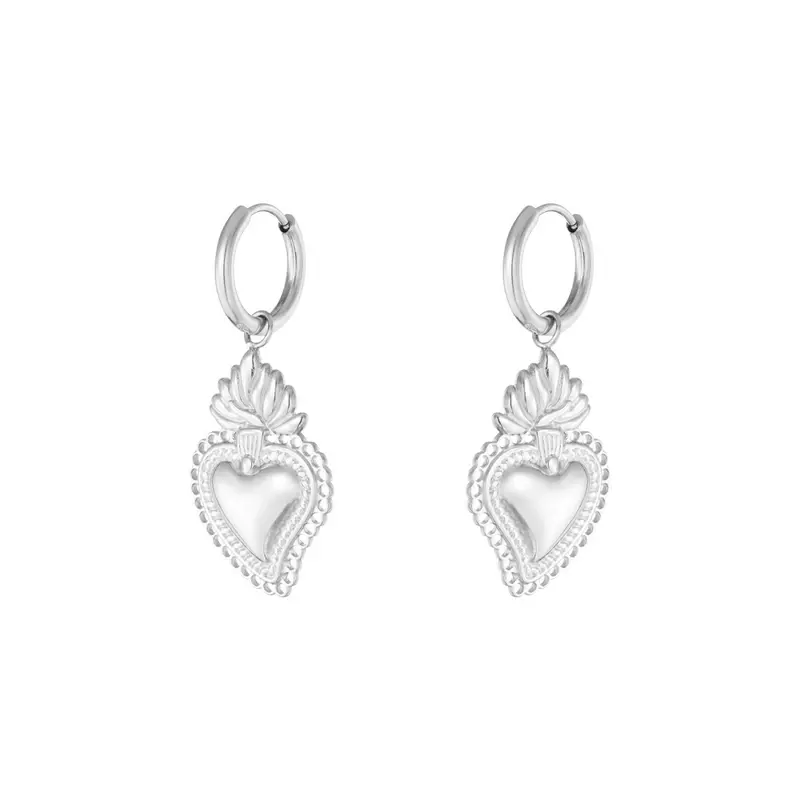 Oorbellen | Flaming Heart