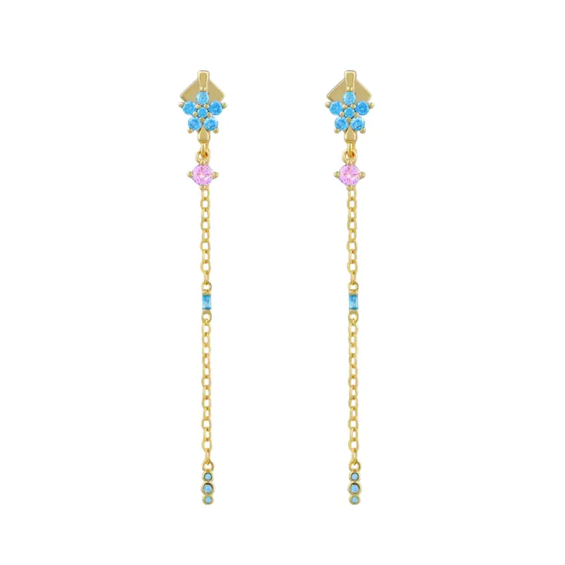 Oorbellen flower dream multicolor