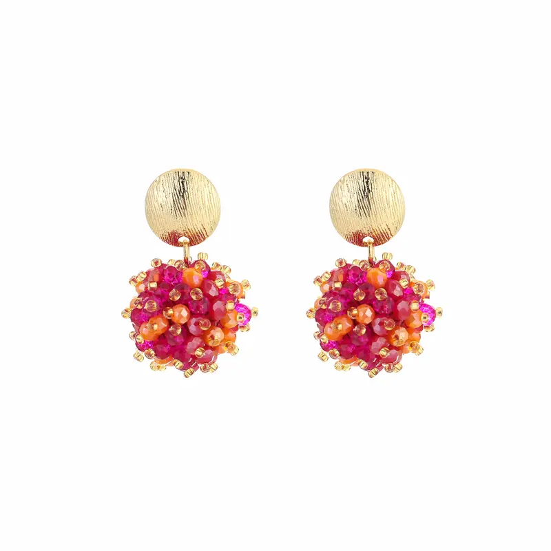 Oorbellen | Glitter bol
