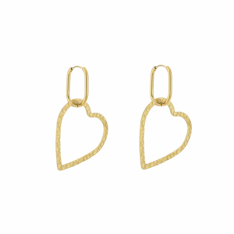 Oorbellen | Hart open