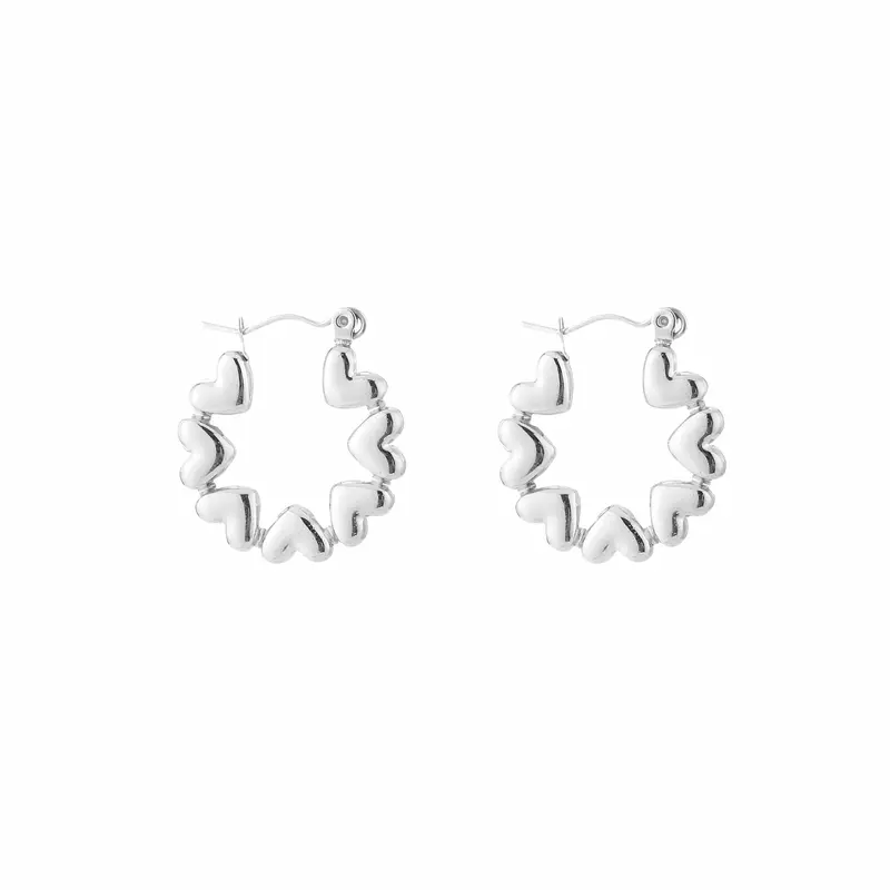 Oorbellen | Hoops hart