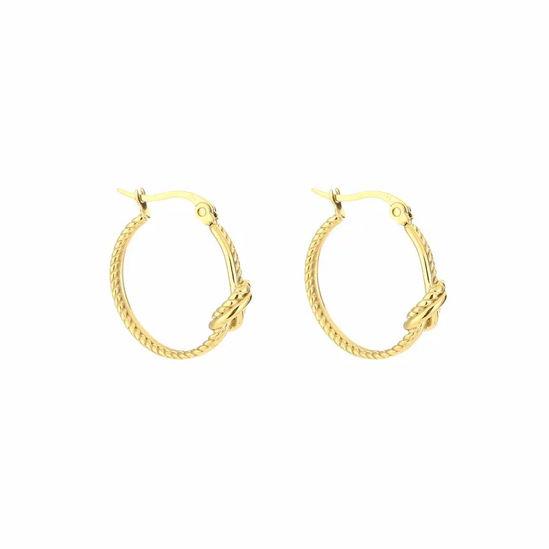 Oorbellen | Hoops knoop