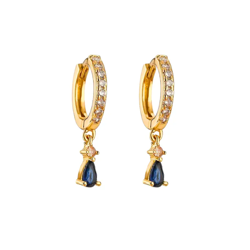 Oorbellen isidora blauw