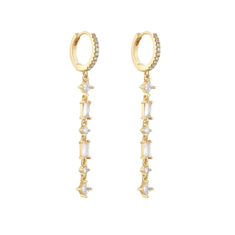 Oorbellen opal wit