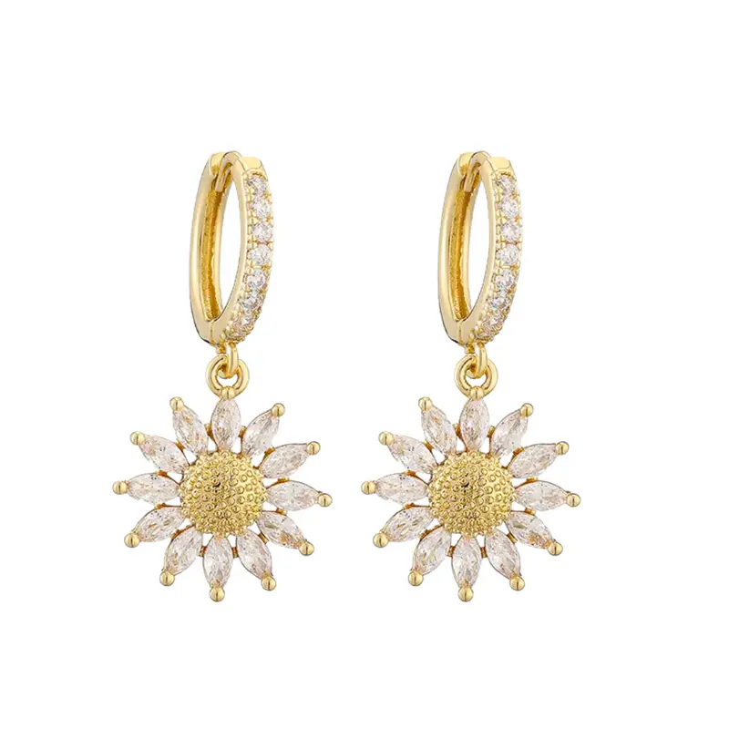 Oorbellen radiant flower