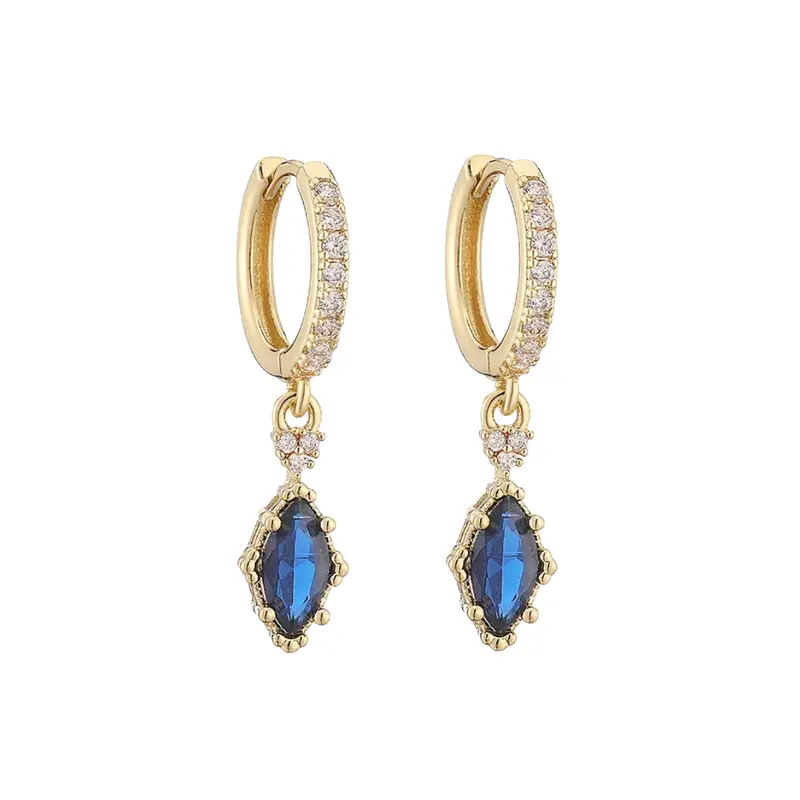 Oorbellen sophia blauw