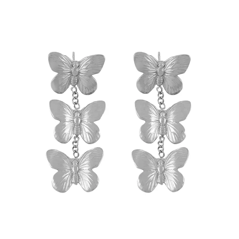 Oorbellen statement butterfly