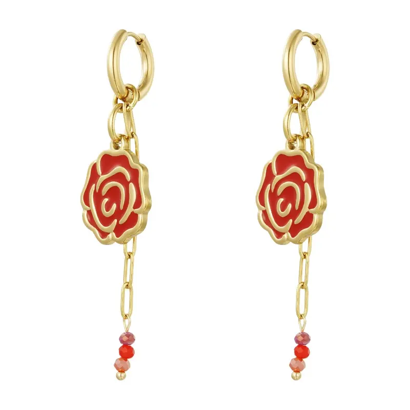 Oorbellen | Sweetheart rose