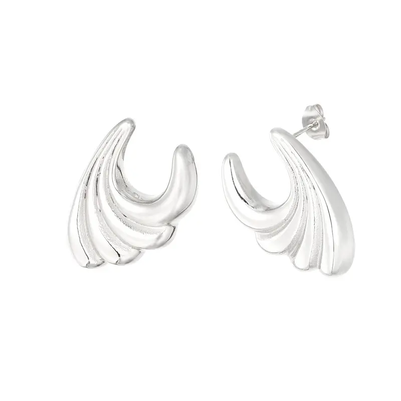Oorbellen | Wavy wild small