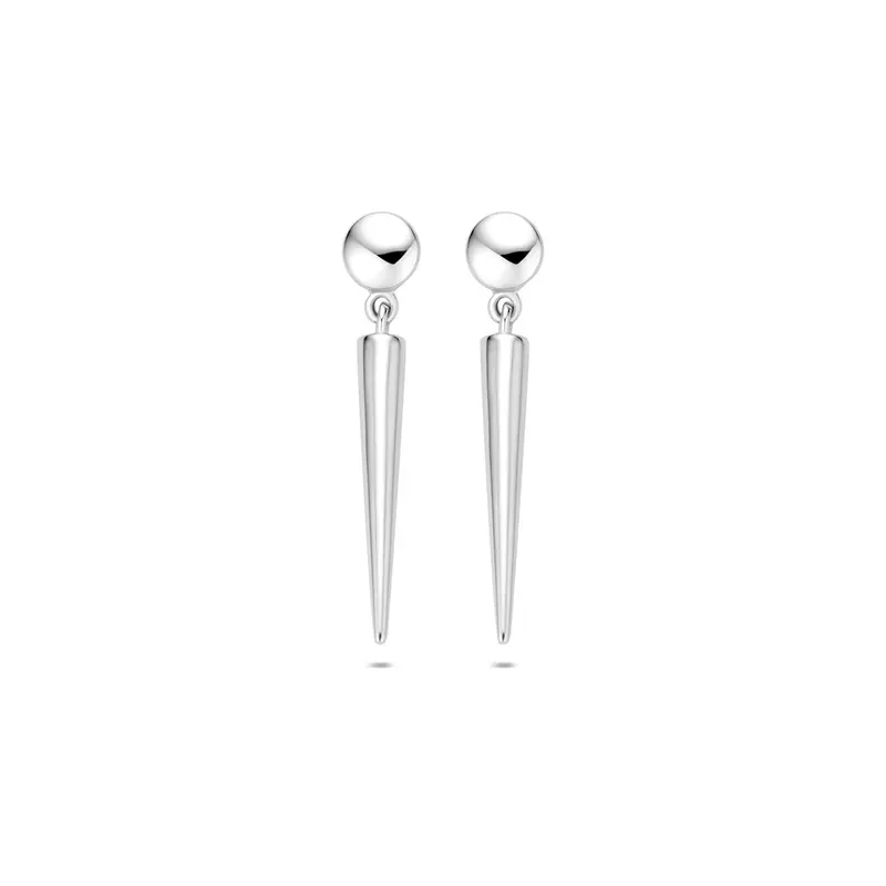 Oorhangers zilver gerhodineerd 24 mm – 1339735