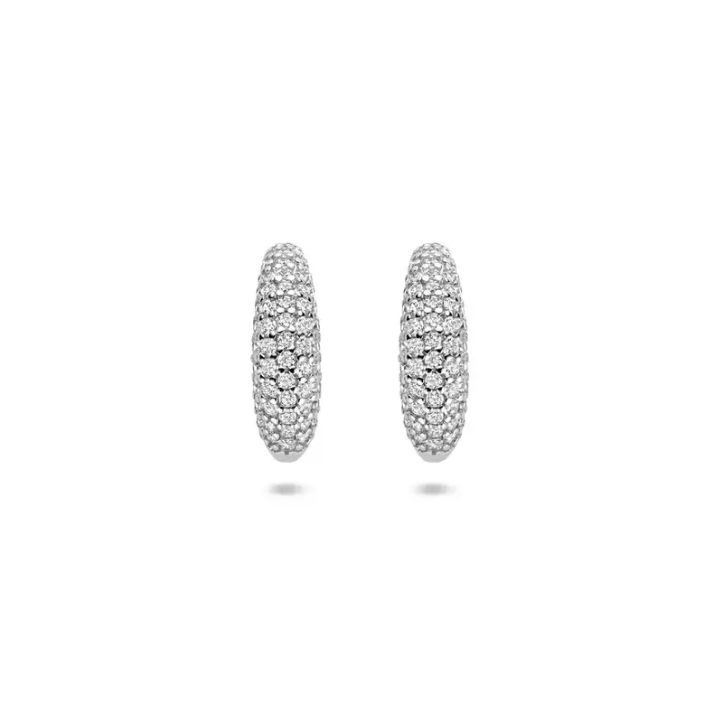 Oorknoppen 14 mm gerhodineerd zilver – 1341739