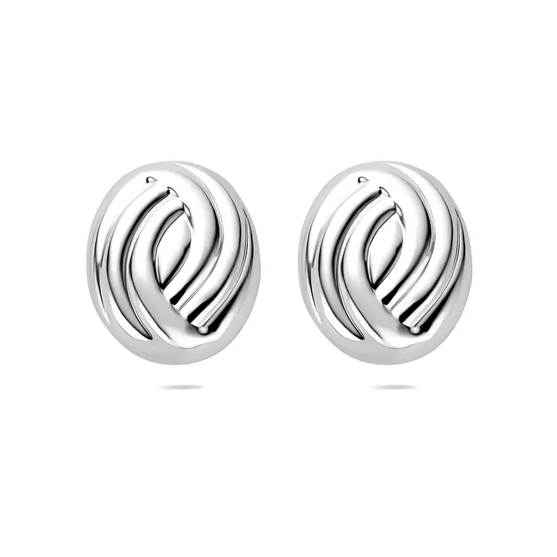 Oorknoppen 20,5 mm zilver – 1342010