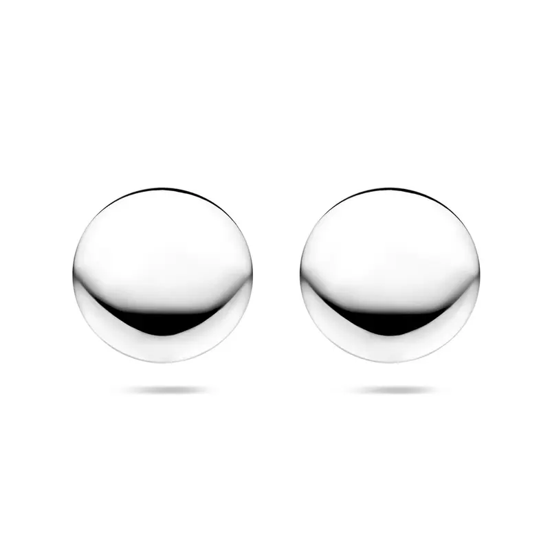 Oorknoppen 23,5 mm gerhodineerd zilver – 1340865