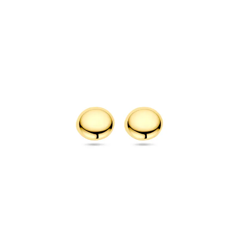 Oorknoppen half-bol 9K geelgoud 6 mm – 8000577
