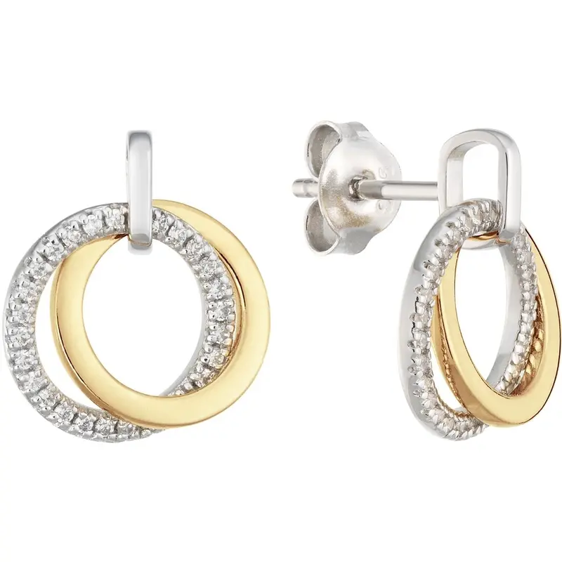 Oorknoppen zirkonia zilver – 106.0813.00