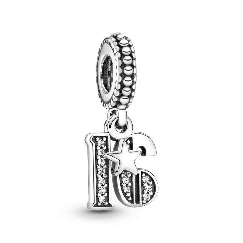Pandora 16e Verjaardag Bedel zilver 797261CZ