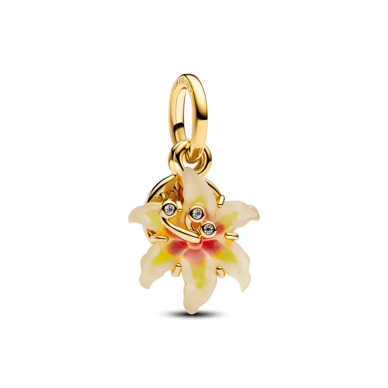 Pandora Bedel Disney Rapunzel magische bloem glow-in-the-dark goudverguld 764020C01