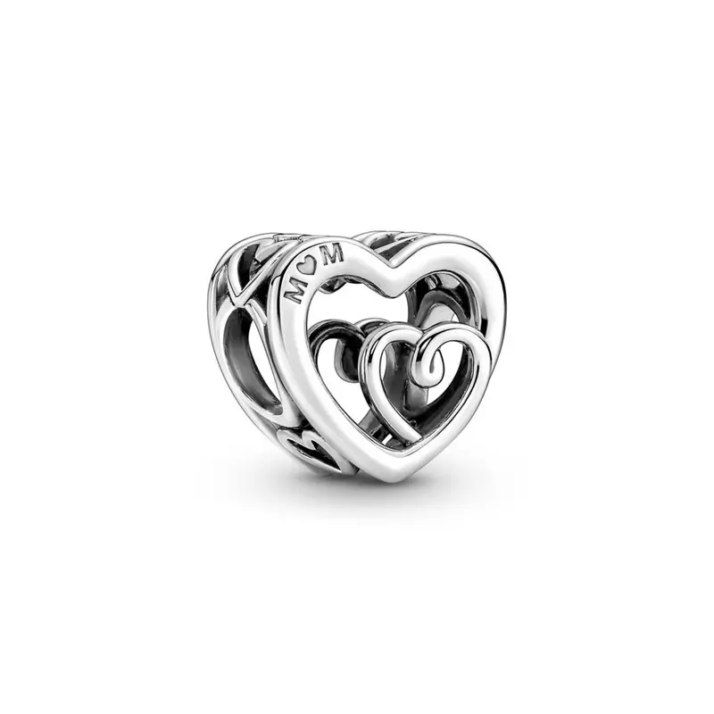 Pandora Bedel Verweven Oneindige Harten zilver 790800C00