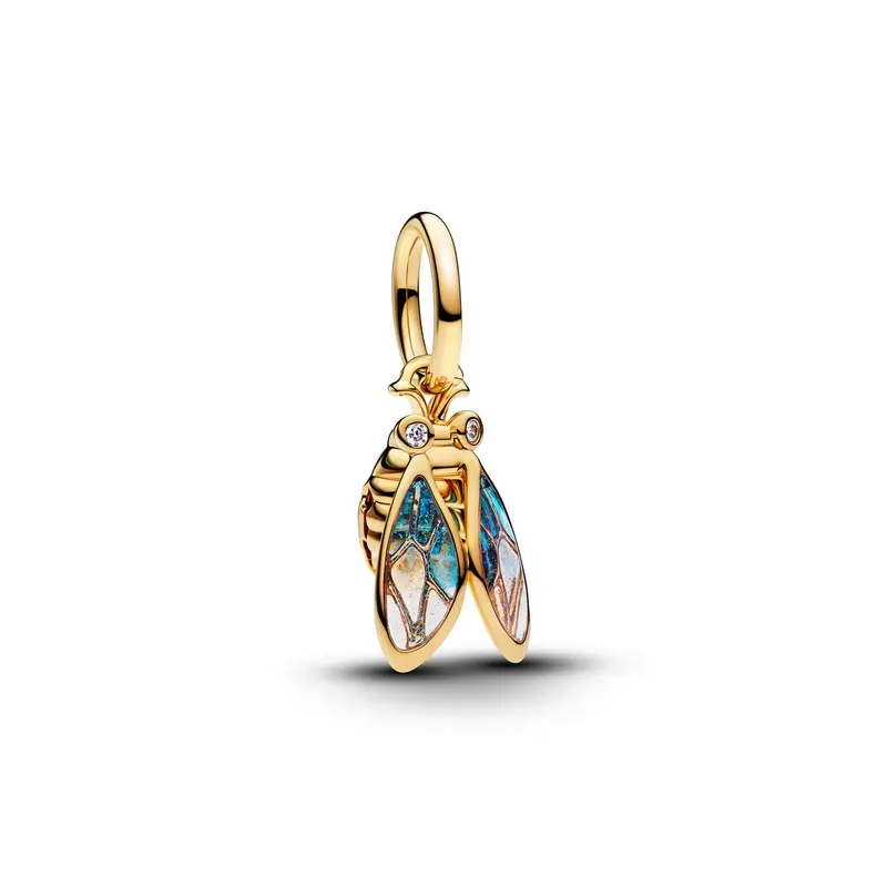 Pandora Cicada Hangende Bedel goudverguld 764490C01