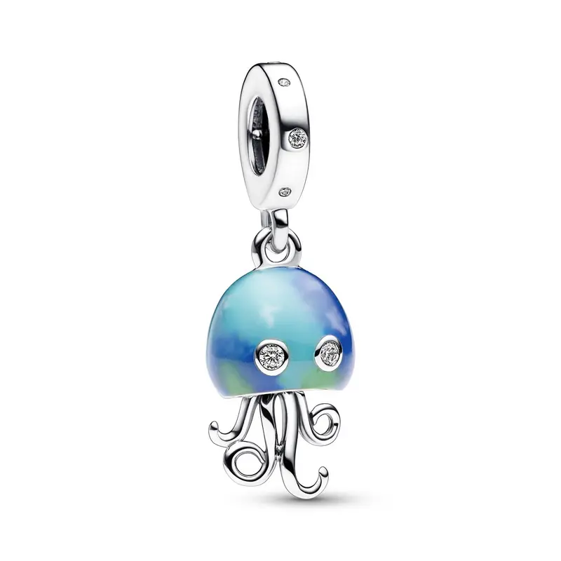 Pandora Colour-changing Kwal Hangende Bedel zilver 792704C01