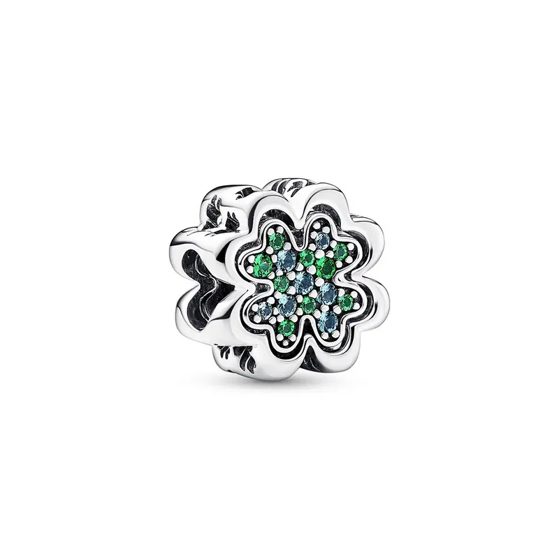 Pandora Deelbare klavertjevierbedel zilver 792752C01