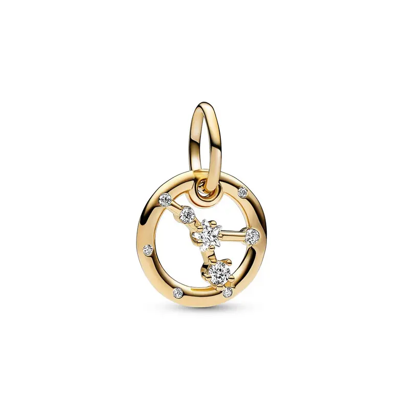 Pandora Dierenriem hangende bedel kreeft goudverguld 762708C01