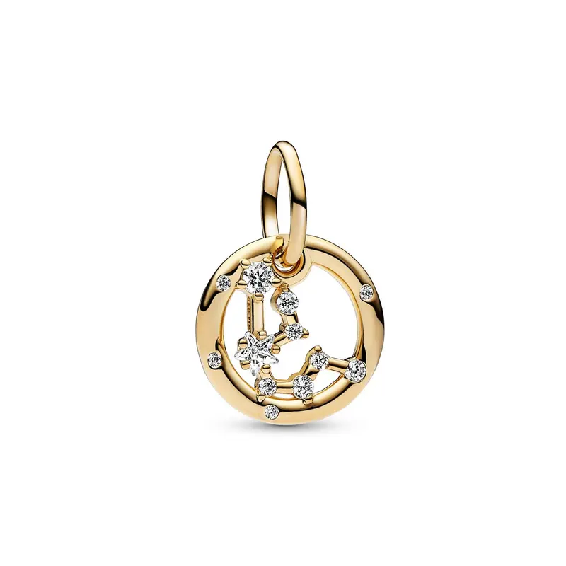 Pandora Dierenriem hangende bedel Waterman goudverguld 762717C01