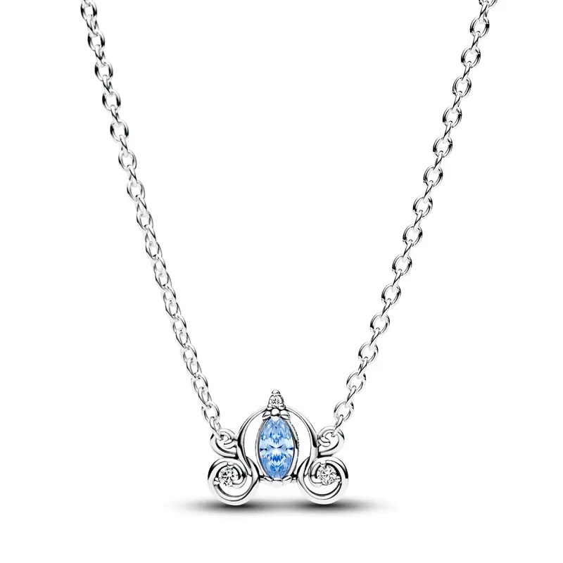Pandora Disney Assepoesters koets halsketting zilver 393057C01
